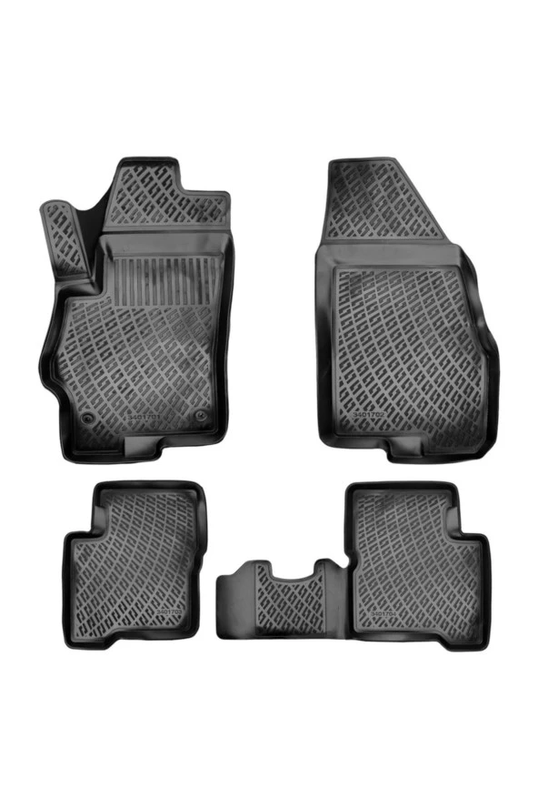 Rizline  Fiat Linea 2007 3d Paspas Siyah ürün görseli 1