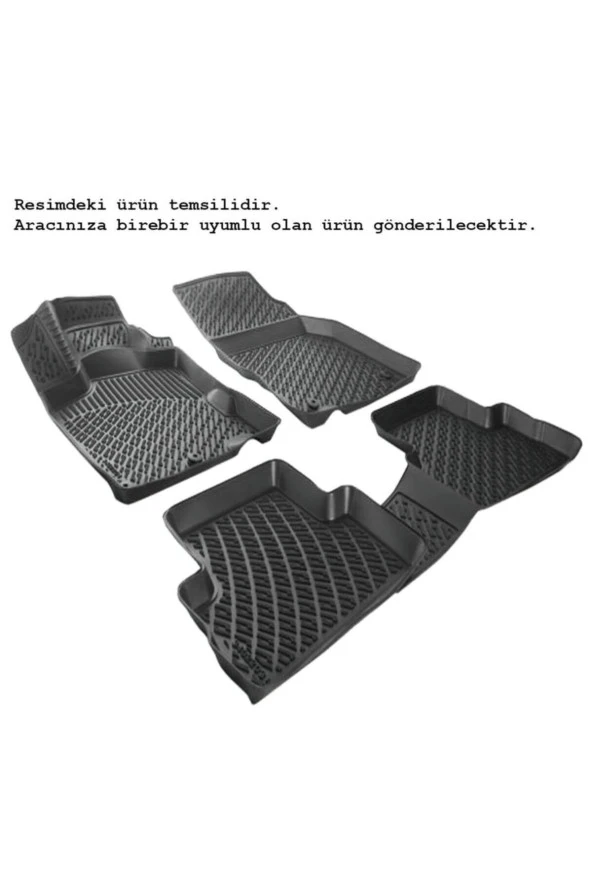 Rizline  Honda City 2006-2009 Paspas Siyah 3d Havuzlu