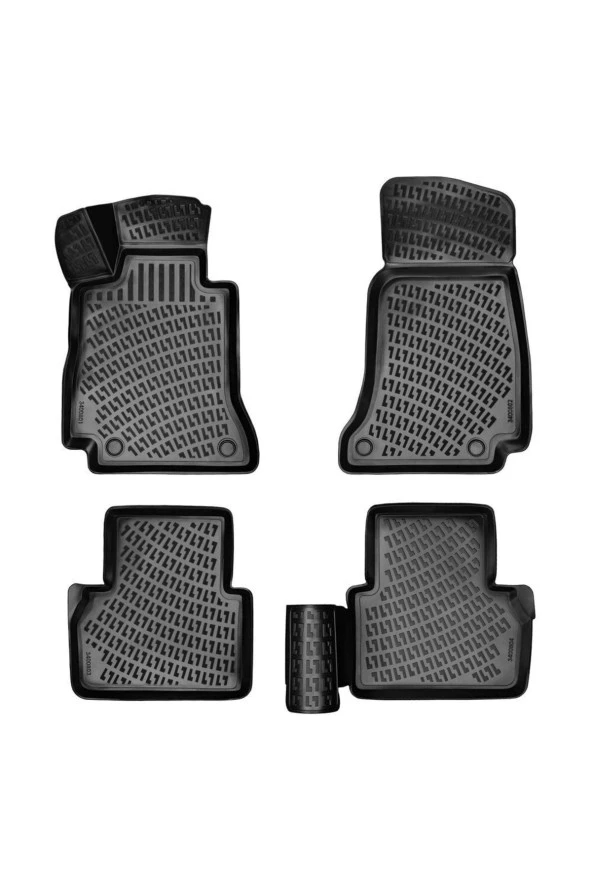 Rizline  Mercedes E Serisi C238 Coupe 2017 Sonrası Için 3d Siyah Havuzlu Paspas ürün görseli 1