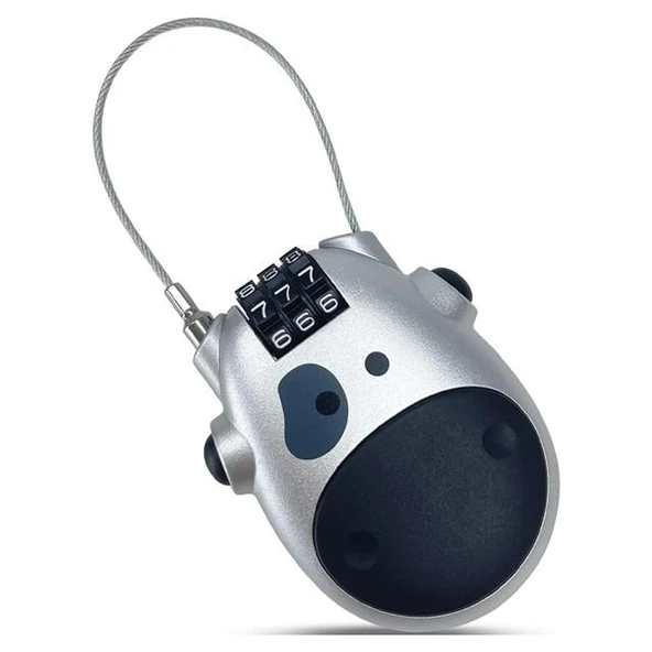 Sunup 3 Haneli Çok Amaçlı Güvenlik Kilidi Emniyet Kilidi Bagaj Araç Dolap Kask İçin Uyumlu