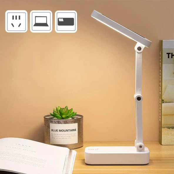 Powermaster PM-24440 Katlanabilir Solar LED Lamba Güneş Enerjili Masa Lambası - 2