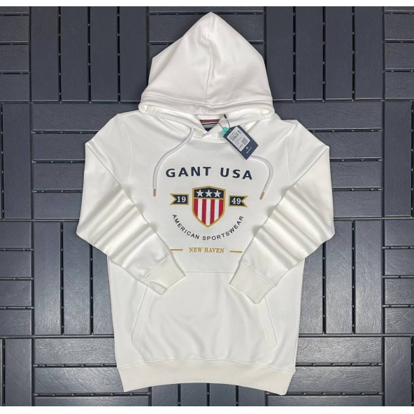 GANT REGULAR FİT, ORJİNAL KAPŞONLU SWEATSHIRT    M BEDEN