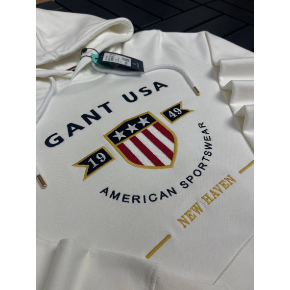 GANT REGULAR FİT, ORJİNAL KAPŞONLU SWEATSHIRT    M BEDEN - 2