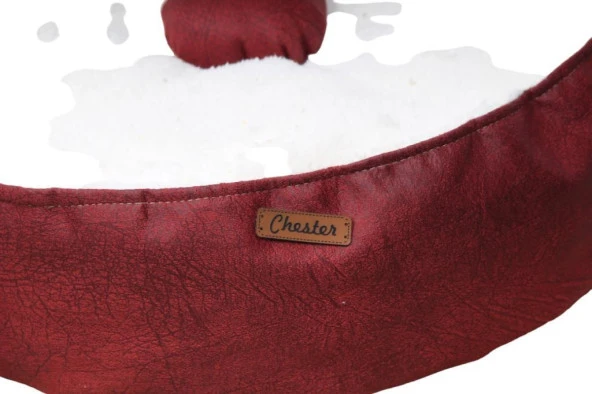 Chester Pool (M) Yıkanabilir Yatak 40cm Bordo - 2