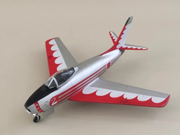 Na F-86E Sabre Pm Model Avcı Uçağı Demonte Plastik Maketi - 6