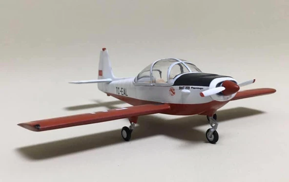 Mbb Siat 223 Flamingo Pm Model Eğitim Uçağı Demonte Plastik Maketi - 3