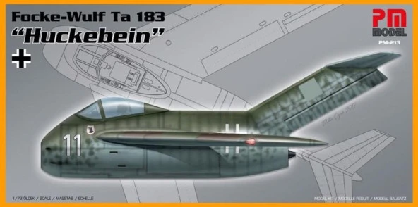 Ta-183 Focke Wolf Pm Model Savaş Uçağı Demonte Plastik Maketi