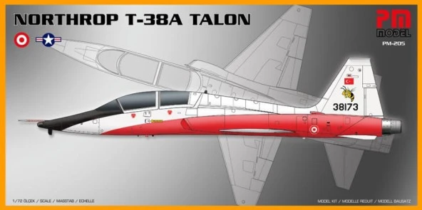 Northrop T-38A Talon PM Model Demonte Plastik Uçak Maket Kiti