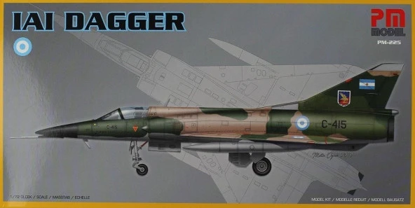IAI Dagger PM Model Demonte Plastik Uçak Maket Kiti