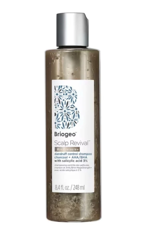 Briogeo Scalp Revival MegaStrength+ - Dandruff Control Şampuan Charcoal + AHA/BHA 248 ML