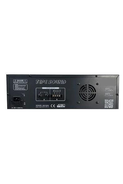 Tepe Sound Ottoman-400-T 400 Watt Reverb Echo Kulaklık Çıkışlı Phantomlu Trafolu Amfi - 2