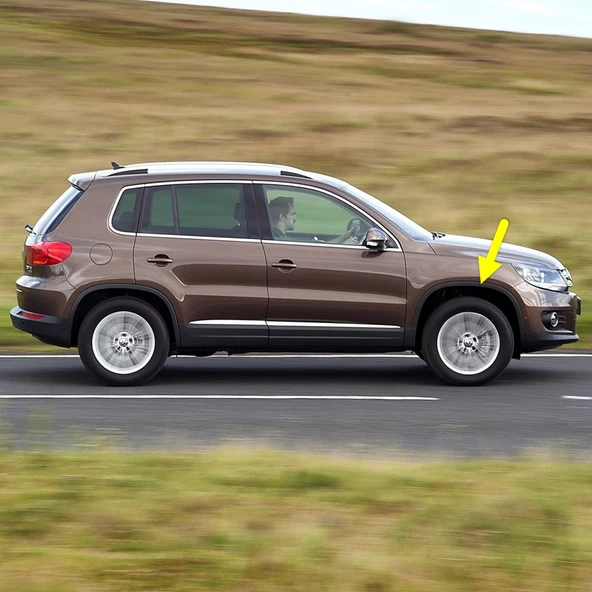 VW Tiguan 2012-2015 Sağ Ön Çamurluk Ağzı Plastik Dodik 5N0854732B - 2