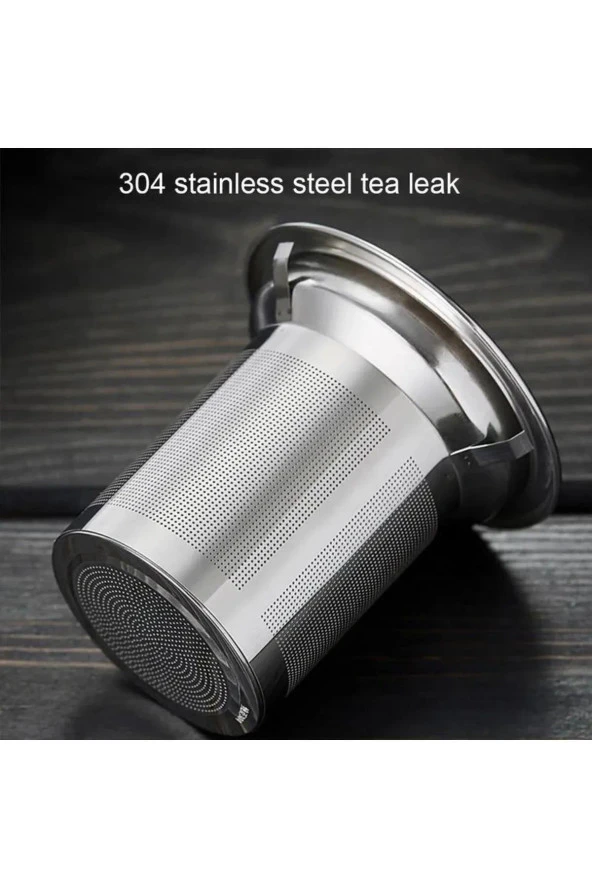 Süzgeçli Cam Demlik Isıya Dayanıklı 950 ML - 4