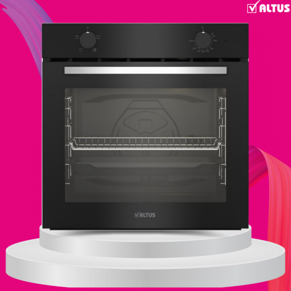 Altus Ala 310 B 4 Fonksiyonlu Siyah Ankastre Fırın