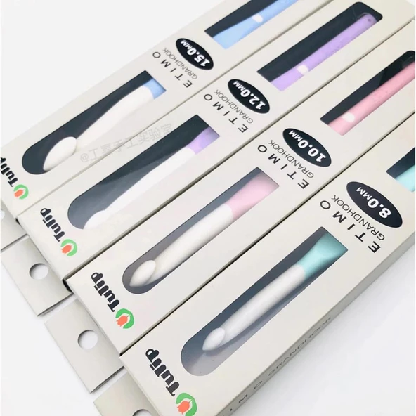 Tulip Etimo Grandhook Yün Örgü Tığı Kalın Tığ - Resim 3