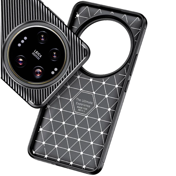 Vendas Xiaomi Mi 14 Ultra Kılıf Zore Negro Silikon Kapak - 4