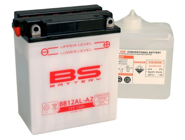 Bs Bb12al-A2 (Dry) 2007-2012 Peugeot Satelis 250 Uyumlu Akü