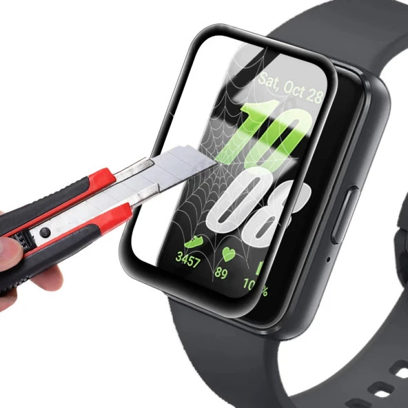 Vendas Samsung Galaxy Fit 3 Uyumlu PMMA Pet Saat Ekran Koruyucu - 3
