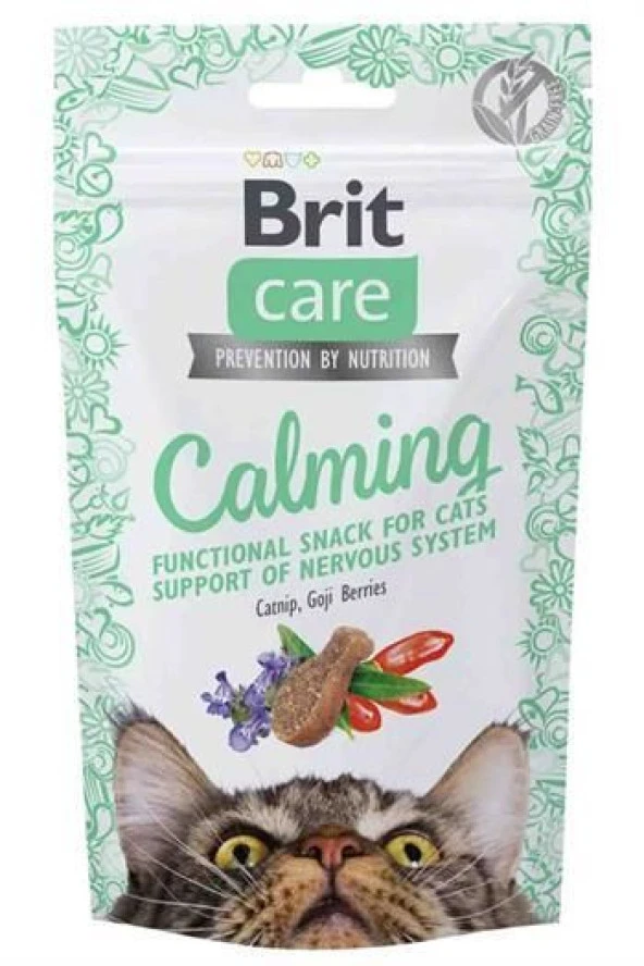 Brit Care Snack Calming Sakinleştirici Etkili Kedi Ödülü 50 Gr
