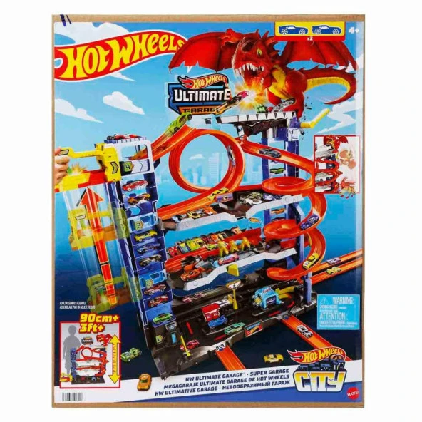 Hot Wheels Şehri Yeni Ultimate Garaj Oyun Seti HKX48 - 4