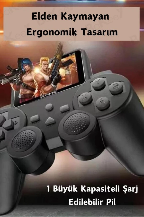 Bakeey Taşınabilir 520 Oyunlu Kablosuz Oyun Konsolu Atari Oyun Konsolu Game Stick Retro Konsol - 2