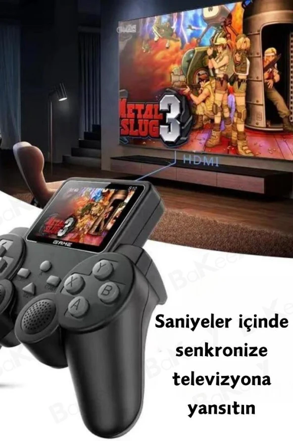 Bakeey Taşınabilir 520 Oyunlu Kablosuz Oyun Konsolu Atari Oyun Konsolu Game Stick Retro Konsol - 3