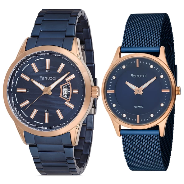 Ferrucci 8680005560600 Sevgili Çift Kol Saatleri