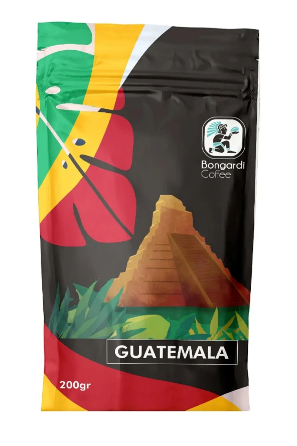 Bongardi Coffee Kahve Makinesi Uyumlu Yöresel Çekirdek Kahve 200 gr Guatemala