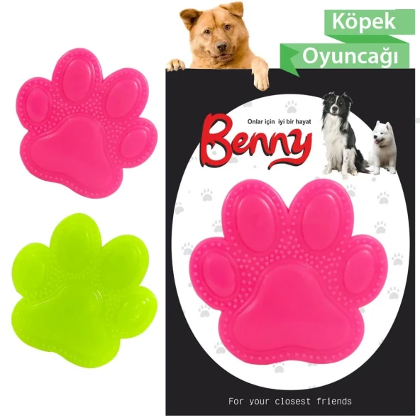 Benny Köpek Oyuncağı Pati 9,5 x 9 cm Pembe