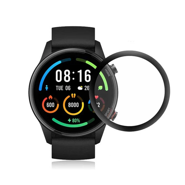Xiaomi Mi Watch Full Ekran Nano Saat Koruyucu - Resim 7