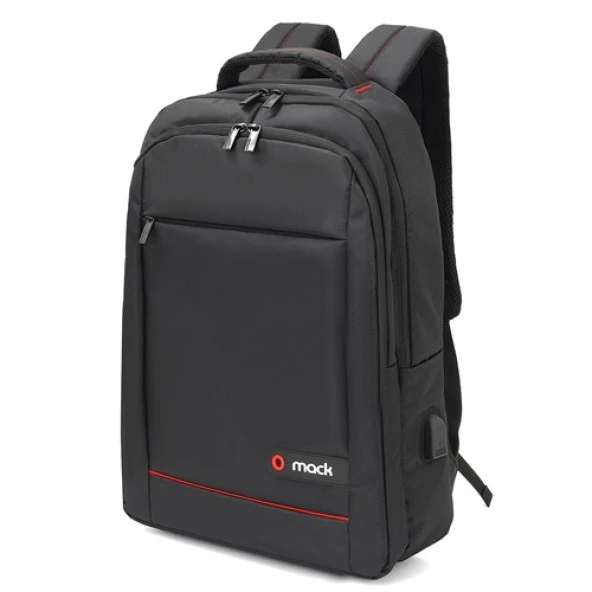 Mack Notebook Sırt Çantası 17.3 İnç Mcc-007 Siyah USB şarj