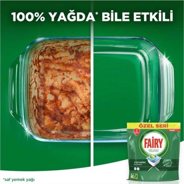 Fairy Hepsi Bir Arada 90 Yıkama Bulaşık Makinesi Deterjanı Tableti / Kapsülü Orijinal Özel Seri - 4