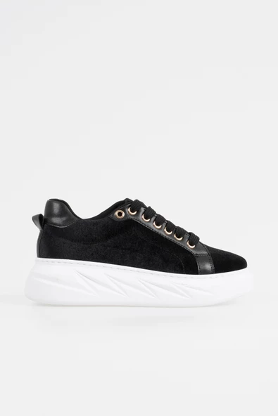 Kadın Kalın Tabanlı Rahat Günlük Sneaker Ayakkabı - 12
