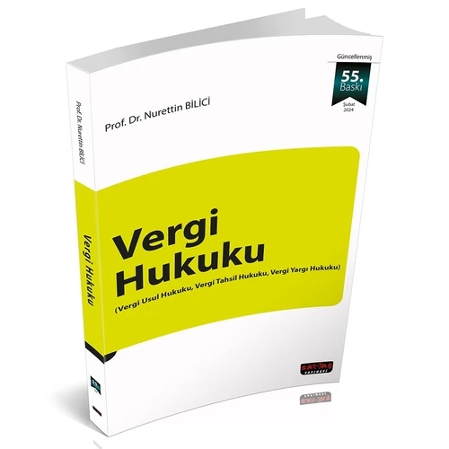 Vergi Hukuku - Nurettin Bilici Şubat 2024