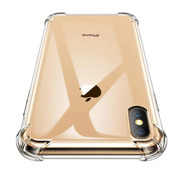 Apple iPhone XS Max 6.5 Kılıf Şeffaf Nitro Anti Shock Kapak