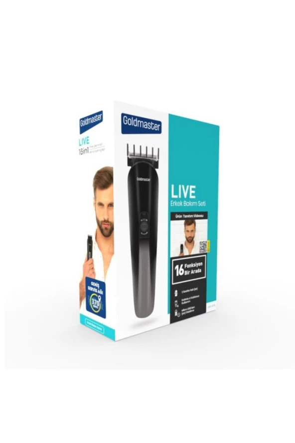 Goldmaster Live Gm-9115 Erkek Bakım Seti - 8