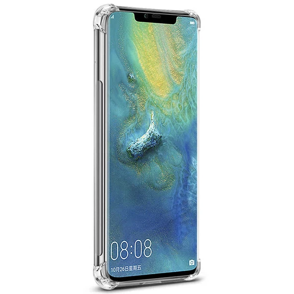 Huawei Mate 20 Pro Kılıf Şeffaf Nitro Anti Shock Kapak - 5