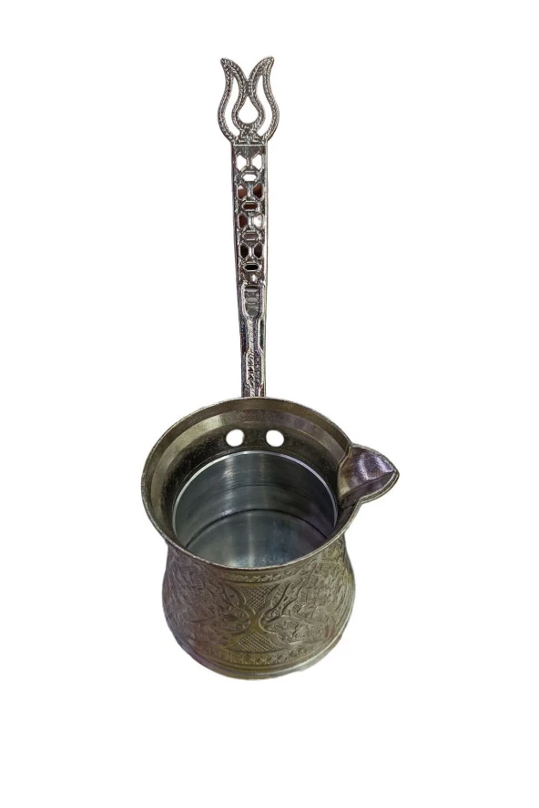 Işlemeli Otantik Cezve 4kişilik - Resim 2