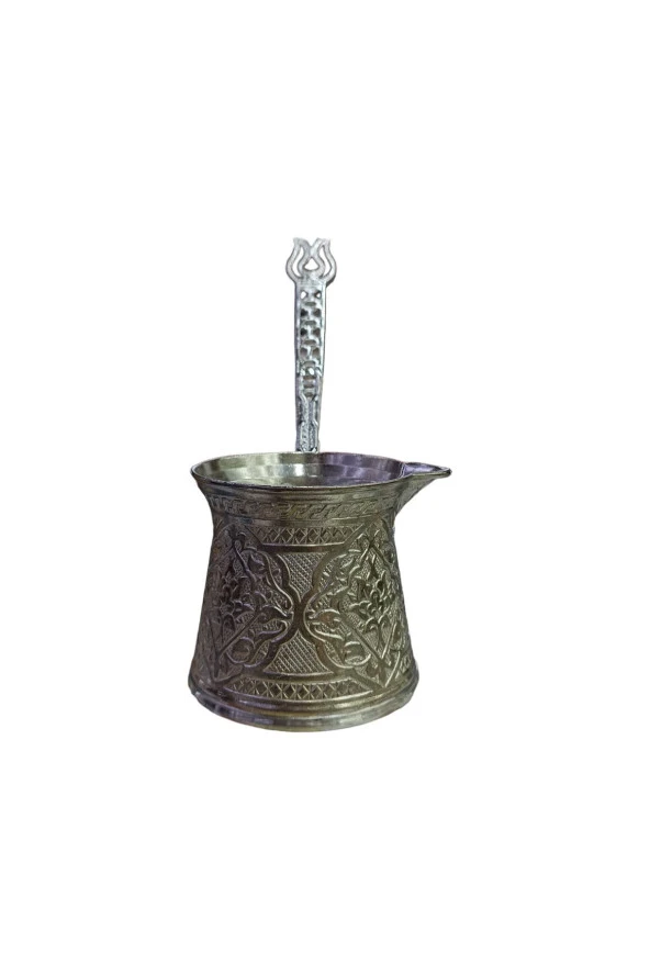 Işlemeli Otantik Cezve 4kişilik - Resim 3