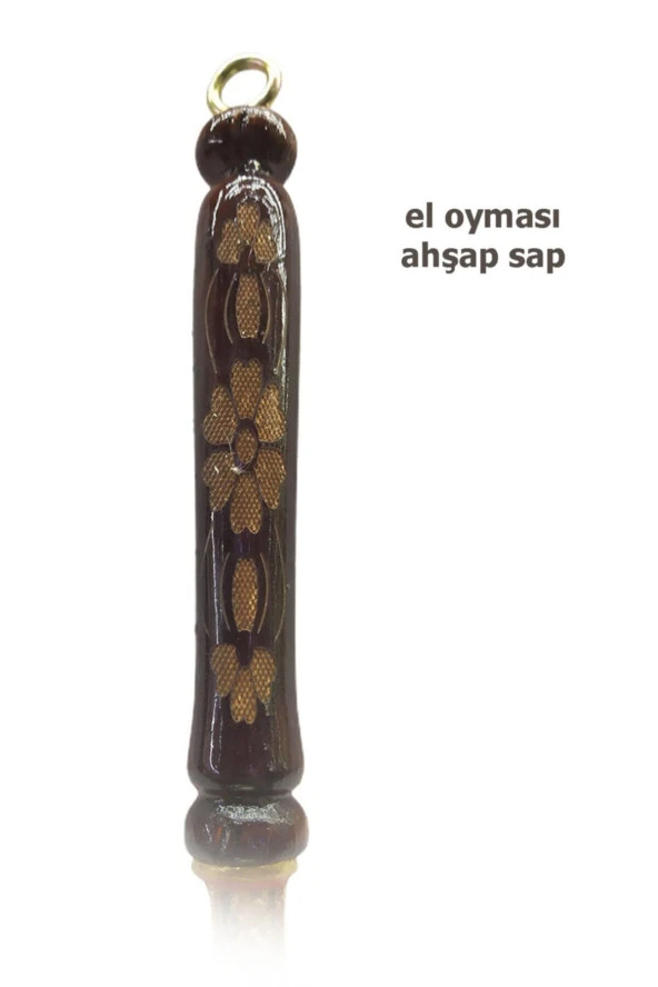 Bakır Cezve Özel Erzincan El Işlemeli 3 Kişilik Beyaz - Resim 3