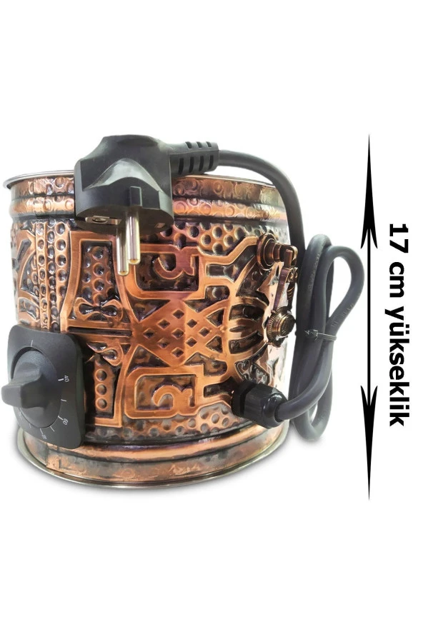 Özel Yapım Elektrikli Bakır Kumda Kahve Makinesi Ev Ofis Tipi - 5