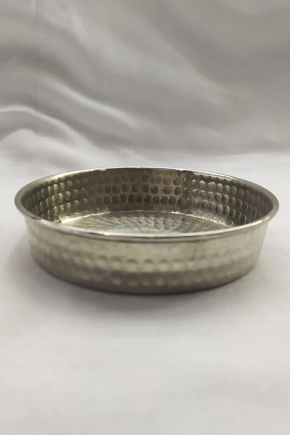 Mini Dövme Bakır Çerezlik Kahvaltılık Mumluk Sahan