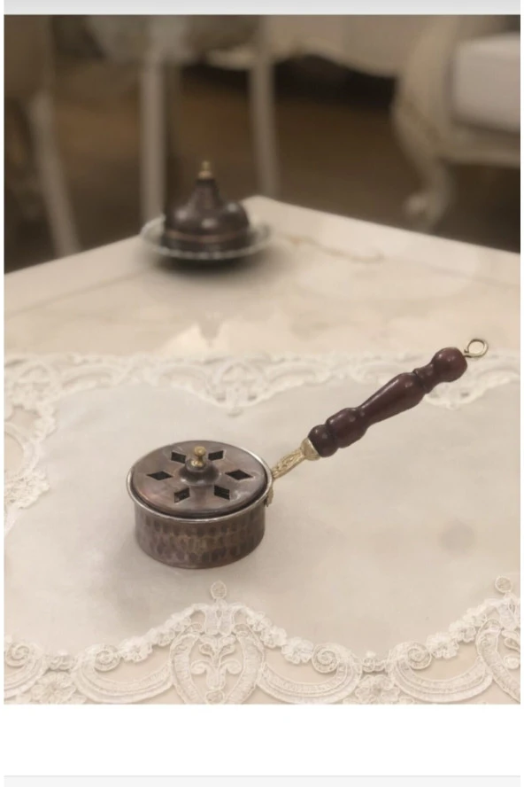 Bakır El Dövmesi Buhurdanlık Tütsülük