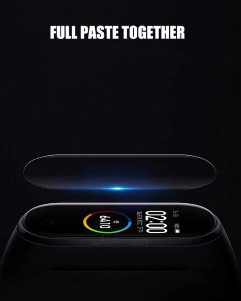 Xiaomi Mi Band 3 Full Ekran Nano Saat Koruyucu Narr TPU - 8