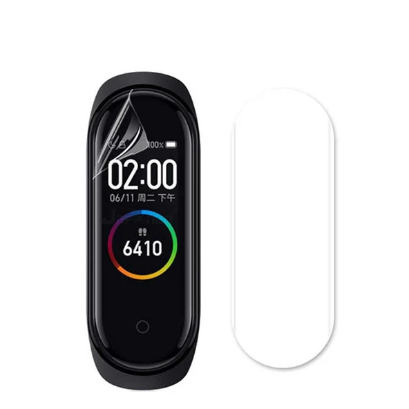 Xiaomi Mi Band 3 Full Ekran Nano Saat Koruyucu Narr TPU - 4