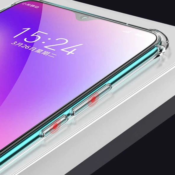 Xiaomi Redmi Note 8 Pro Kılıf Şeffaf Nitro Anti Shock Kapak - 10