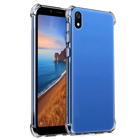 Xiaomi Redmi 7A Kılıf Şeffaf Nitro Anti Shock Kapak