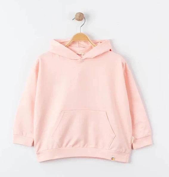 uğurböceğiçocuk Tiffany Oversize Eşofman Theme Çocuk Kapşonlu Sweatshirt 27097 - 7