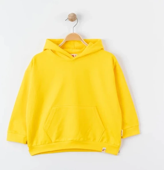 uğurböceğiçocuk Tiffany Oversize Eşofman Theme Çocuk Kapşonlu Sweatshirt 27097 - 11