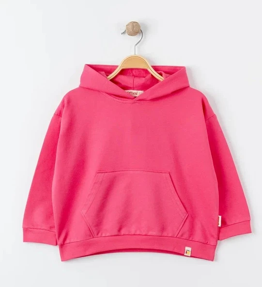 uğurböceğiçocuk Tiffany Oversize Eşofman Theme Çocuk Kapşonlu Sweatshirt 27097
